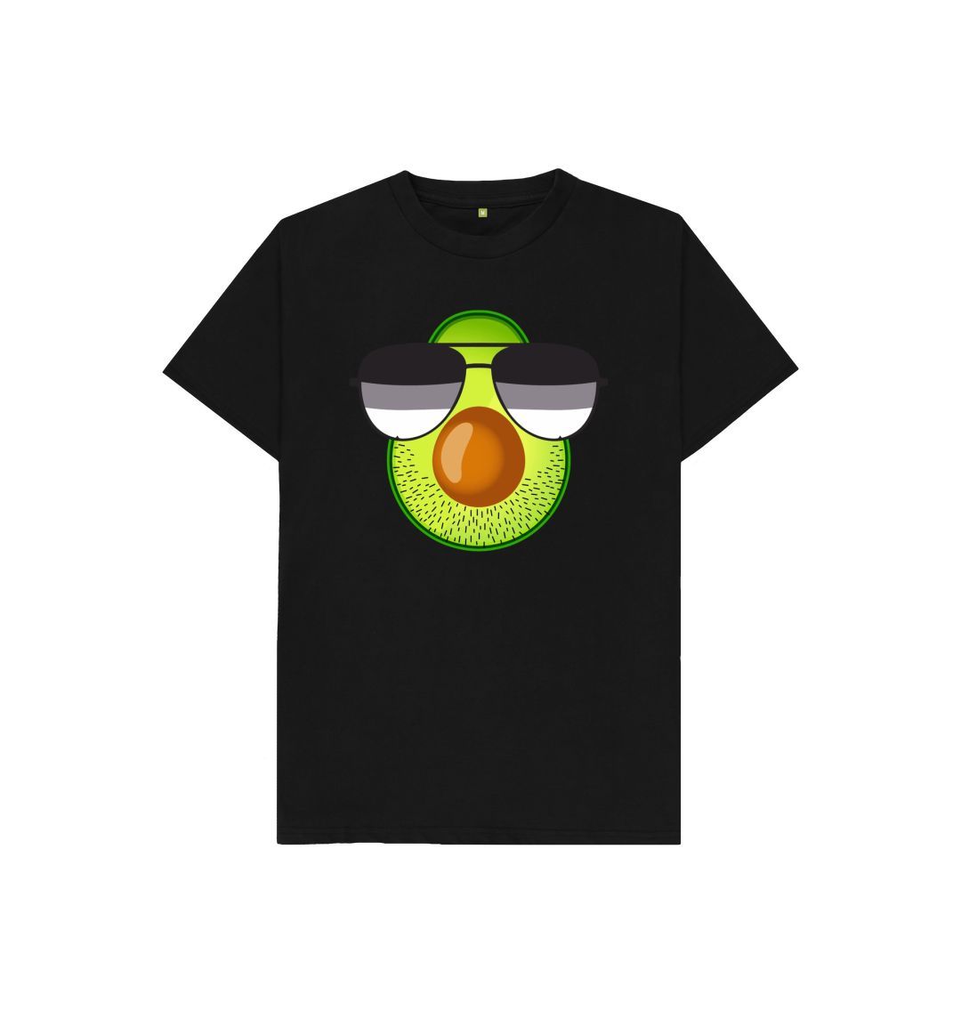 Black Guac Bottom Logo Tee - Kid's