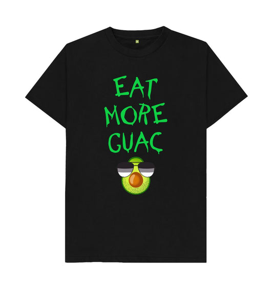 Black Eat More Guac Tee - Men's