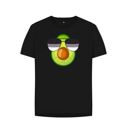 Black Guac Bottom Logo Tee - Women's